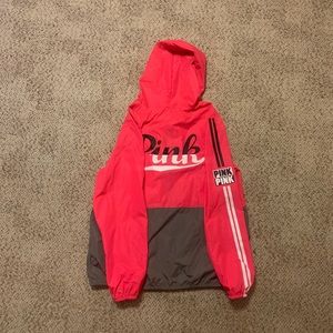 VS PINK RAIN/FALL JACKET WORN ONCE